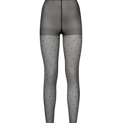 "The Quad" - sheer patterned tights