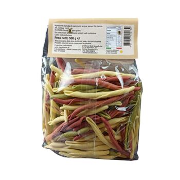 Fileja di Tropea Tricolore, 500g 3