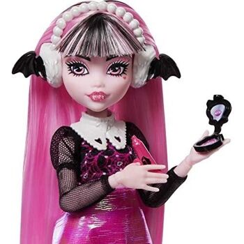 Mattel - réf : HNF73 - Monster High - Coffret Casiers secret de Draculaura, Look Irisé,  5