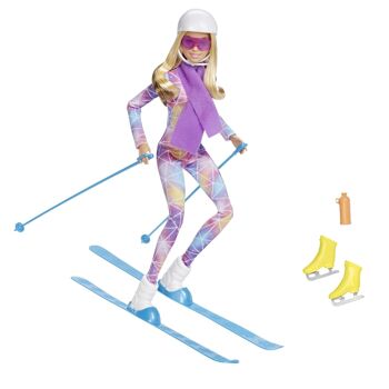 Mattel - réf : HGM73 - Mattel - Poupée Barbie Skieuse  2