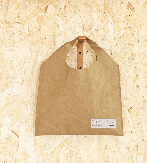 100 Cellulose fabric bags 35x38x33 - Compostable material - Made In Spain - Ecological - Handmade