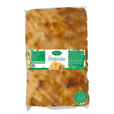 Vorgekochte Focaccia