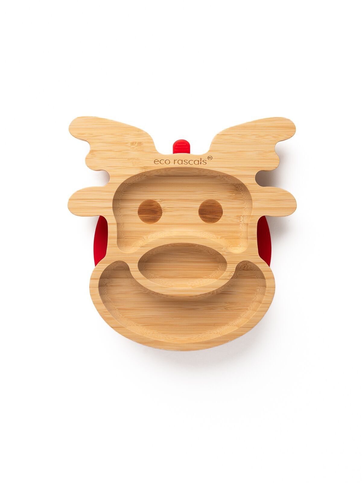 eco rascals Piastra di aspirazione con renna in bambù