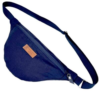 Sac banane, "Chloé" marine