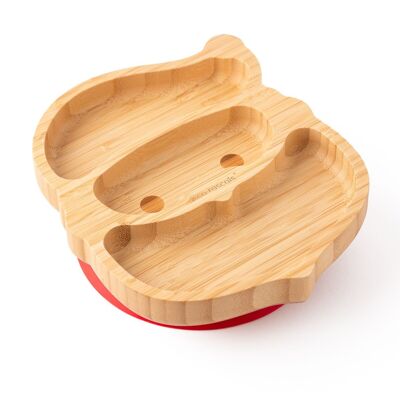 eco rascals Bamboo Santa Suction Plate