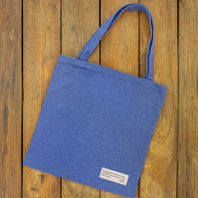 100 Recycled cotton - Denim bags - Handmade - Made in Spain