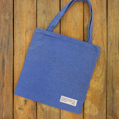 100 Recycled cotton - Denim bags - Handmade - Made in Spain