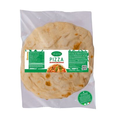 Pre-cooked pizza