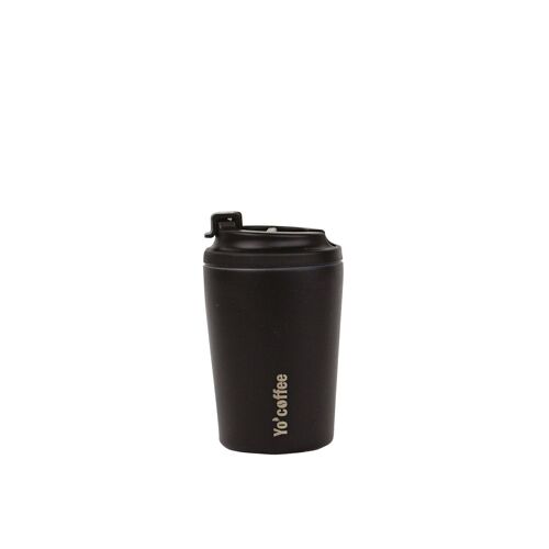 Mug isotherme 260 ml - Noir - Yo'coffee