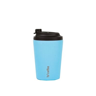 Taza isotérmica 350 ml - Azul - Yo'coffee