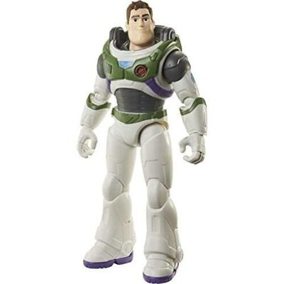 Mattel - rif: HHK30 - Disney Pixar - Buzz Lightyear - Statuetta Buzz Alpha 30 cm - A partire da 4 anni