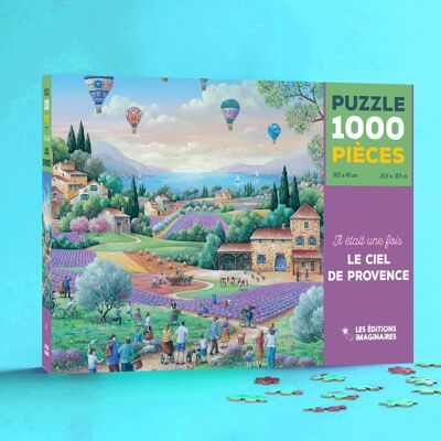 1000 piece puzzle The sky of Provence