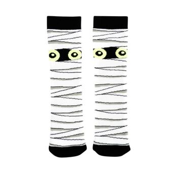 Ensemble de trois mini chaussettes Welly Squelch dans une boîte cadeau Halloween 2