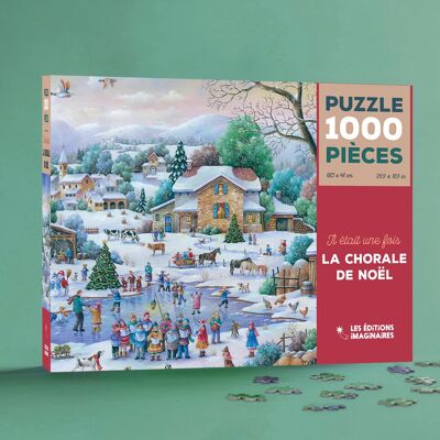 1000 piece puzzle The Christmas choir