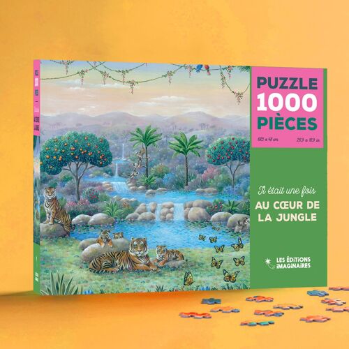 Puzzle 1000 pièces Au cœur de la jungle