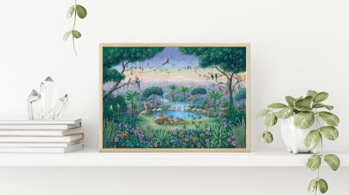 Puzzle 1000 pièces Au cœur de la jungle