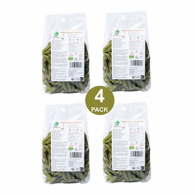 Organic Green Pea Penne 250g x 4