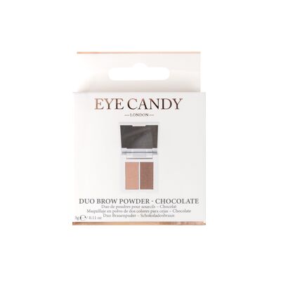 Polvere per sopracciglia Duo Eye Candy - Cioccolato