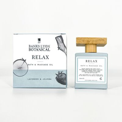Relax Bath and Massage Oil (50ml)