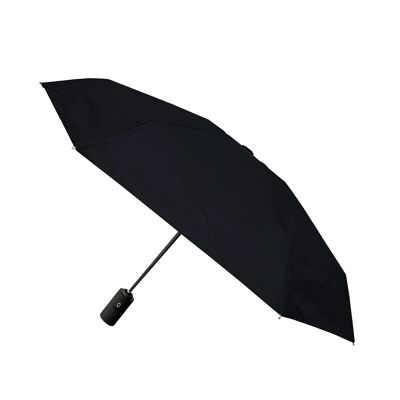 Mini Paraguas Reforzado Automático Ecológico Negro