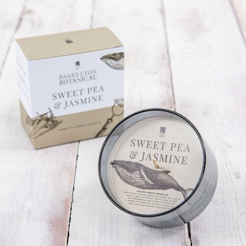 Sweet Pea & Jasmine Candle