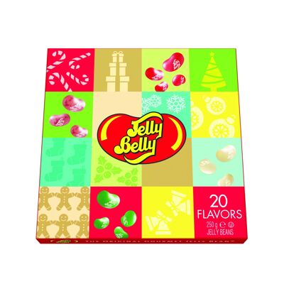 Jelly Belly 20 saveurs Coffret cadeau de Noël 250g 74784