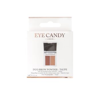 Poudre à sourcils Duo Eye Candy - Taupe 1