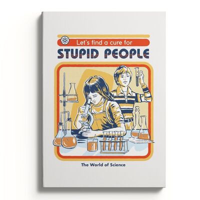 Cure For Stupid People Notizbuch (9499)