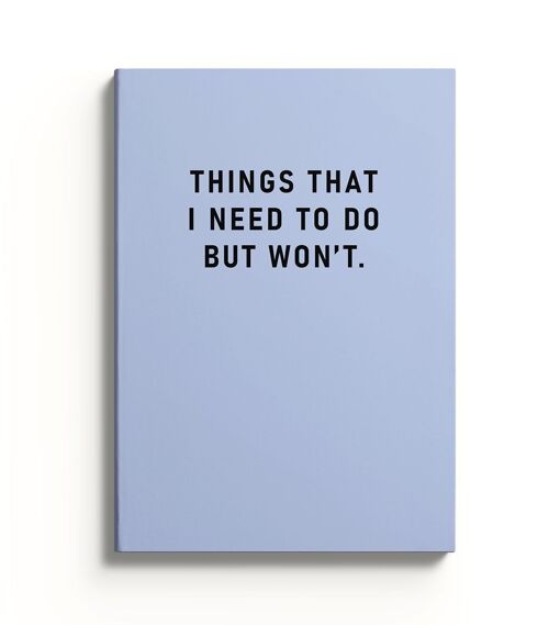 Things I Need To Do Notebook (9506)
