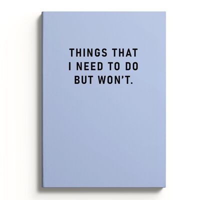 Cuaderno Cosas que necesito hacer (9506)