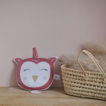 Coussin musical Hibou 2