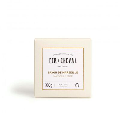 Emblematic Marseille soap Cube Olive 300g