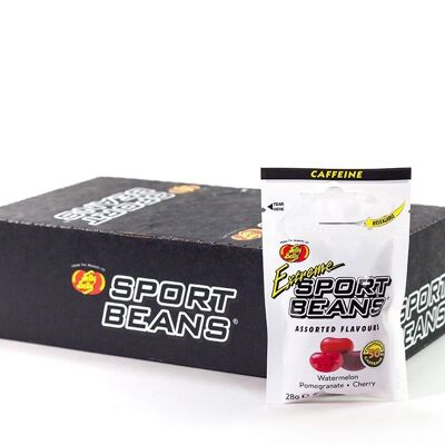 Jelly Belly Sports Beans Extreme Assortiment de caféine supplémentaire 28 g 79011