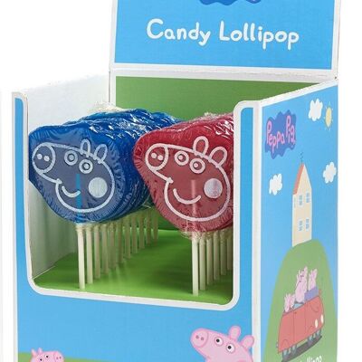 Peppa Pig and George Lollipops Mix 1 Pink& Blue LOLPEPPAMIX1
