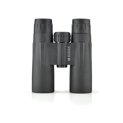 KODAK Binocular Binocular BCS600 - Binocular compacto, aumento de 12X, correa para el cuello y estuche de transporte incluidos, lente de 32 mm de diámetro - Negro