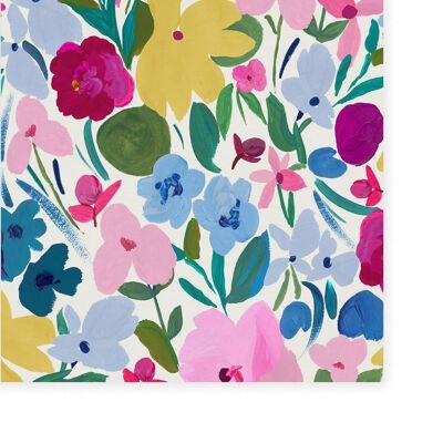 Papel pintado Painty Floral Bloom Bold