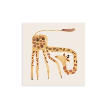 Girafe Impression artistique 1