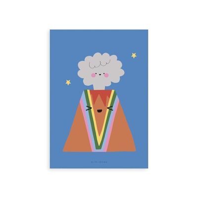 Happy Alphabet 'V' Art Print