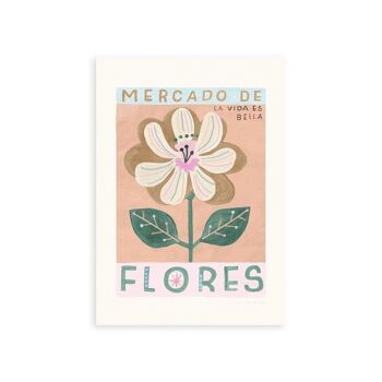 Mercado De Flores Impression artistique 2