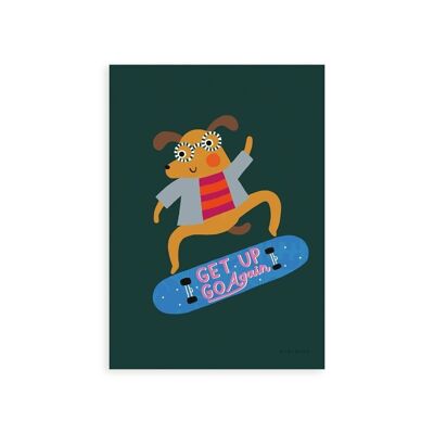 Rad Dog Art Print