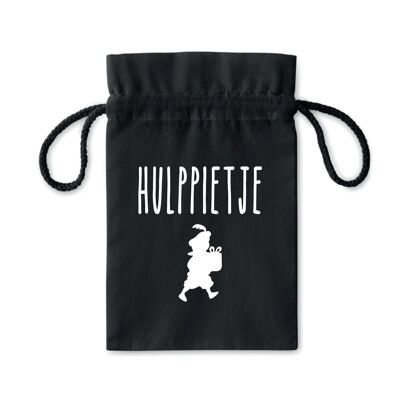 Gingerbread bag 'help pietje' black