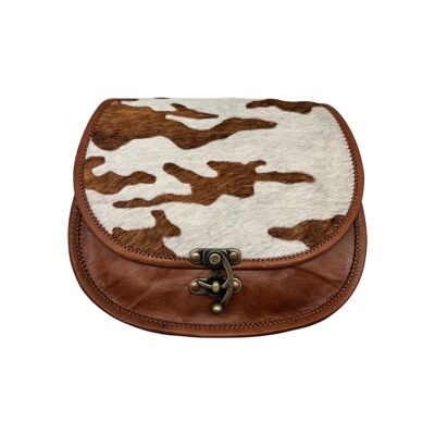 MEERA LEATHER CROSSBODY BAG IN COW FINISH