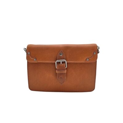 ANAIS vintage style cowhide leather pouch