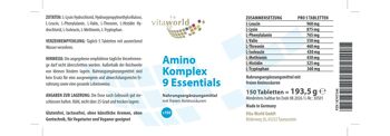 Amino Complex 9 Essentials (150 Tbl) 2