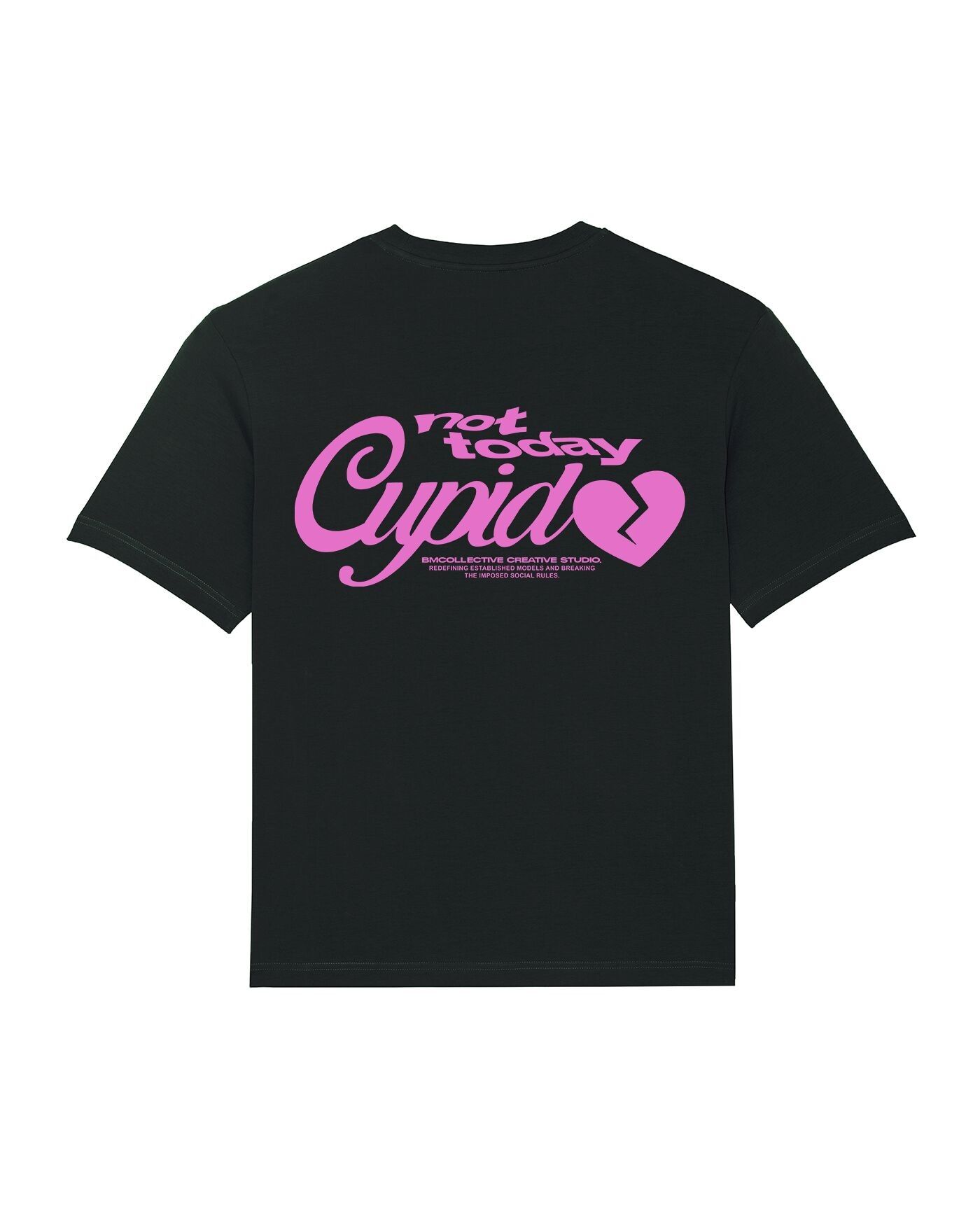 Pas aujourd’hui Cupidon Black Tee