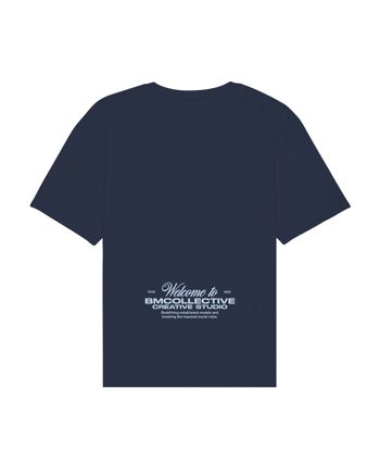 T-shirt bleu foncé collectif 2