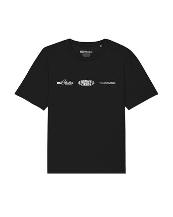 T-shirt noir collectif 1
