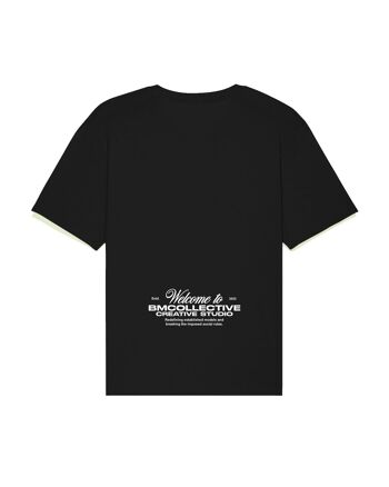 T-shirt noir collectif 2