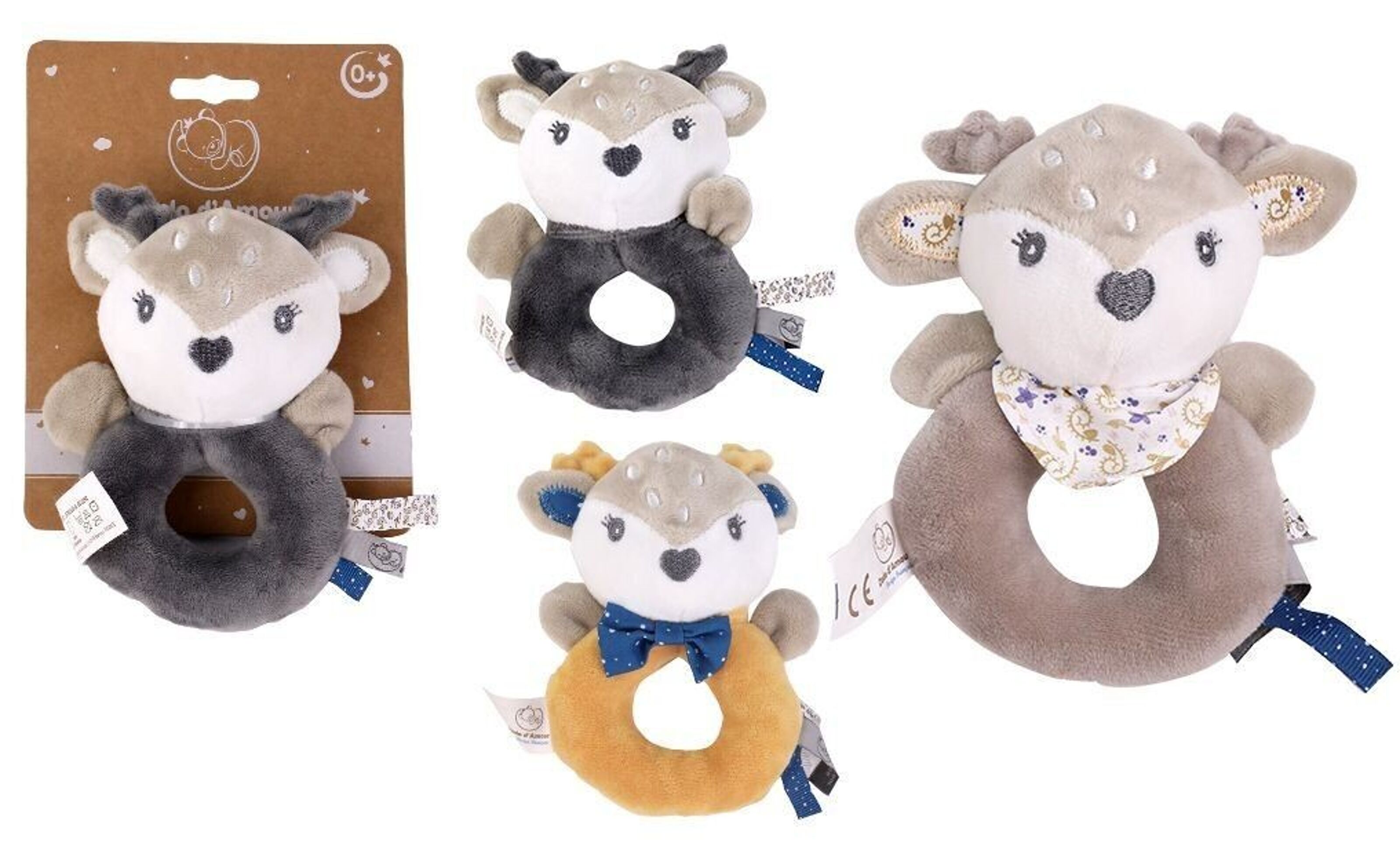 Peluche Dodo avec doudou 25cm Keel Toys