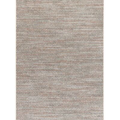 RIVAGE indoor outdoor rug - Sienna & blue